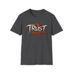 Trust Tomorrow T-Shirt — Inspirational Graphic Tee with Sunrise Design