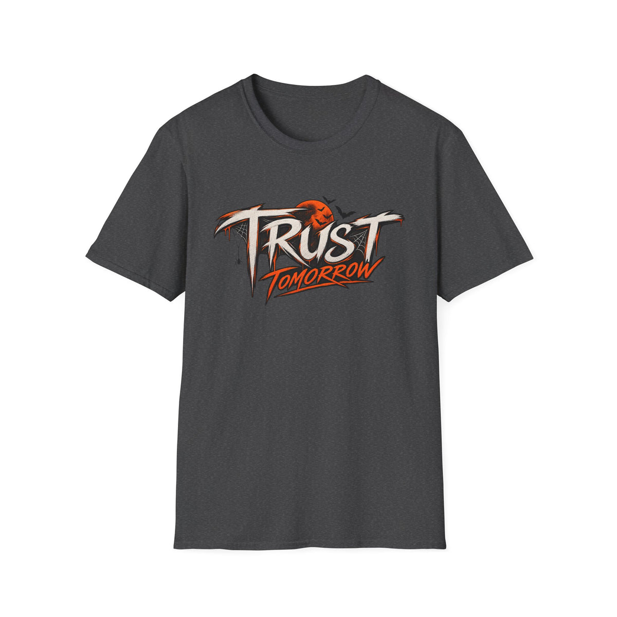 Trust Tomorrow T-Shirt — Inspirational Graphic Tee with Sunrise Design