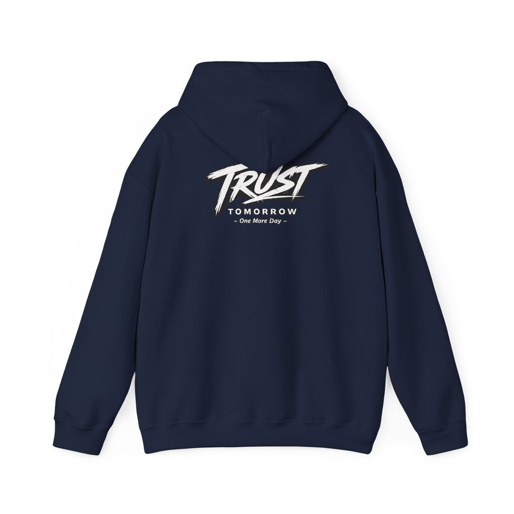 Trust Tomorrow Hoodie — Graphic Pullover