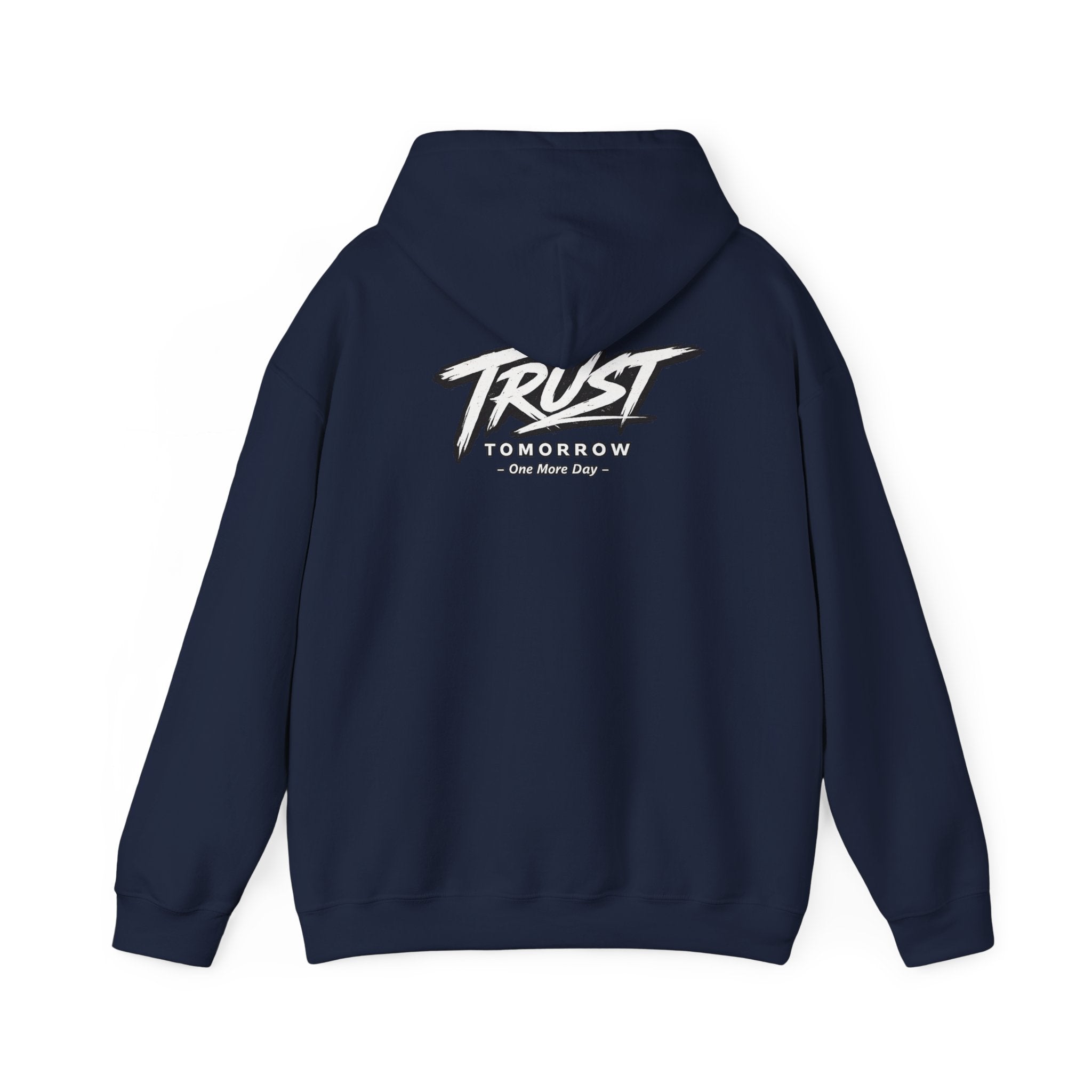 Trust Tomorrow Hoodie — Graphic Pullover