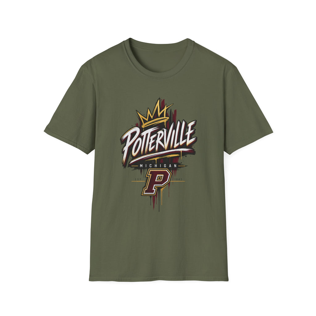 Potterville Crown Logo T-Shirt