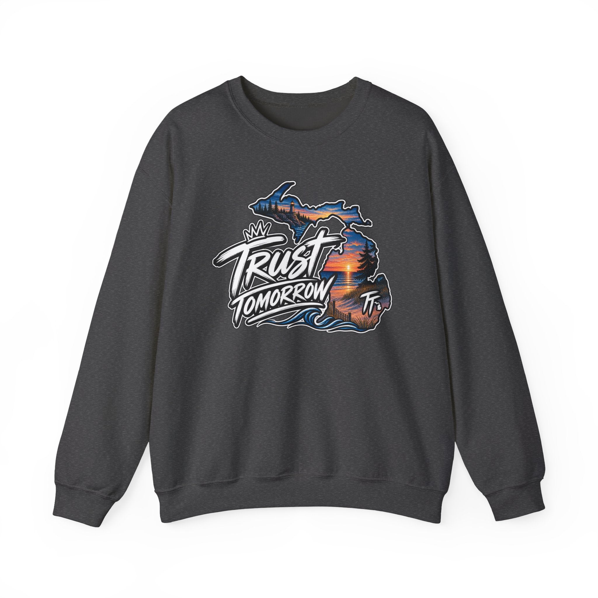 Michigan 'Trust Tomorrow' Graphic Sweatshirt