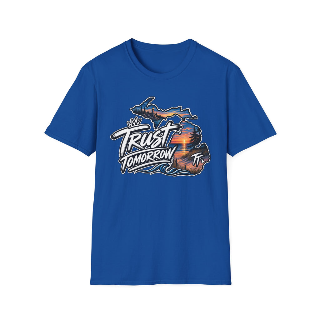 Trust Tomorrow Michigan Sunset T-Shirt