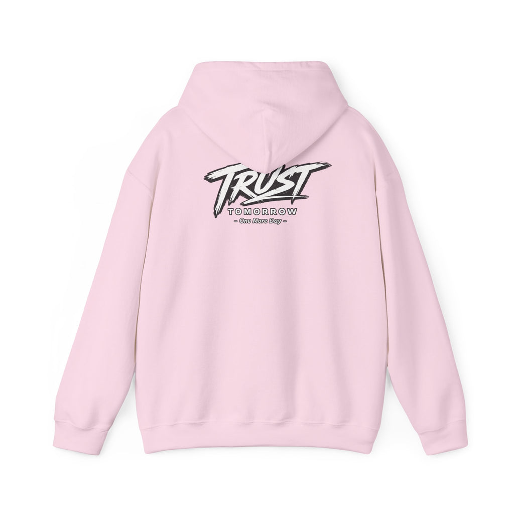Trust Tomorrow Hoodie — Graphic Pullover