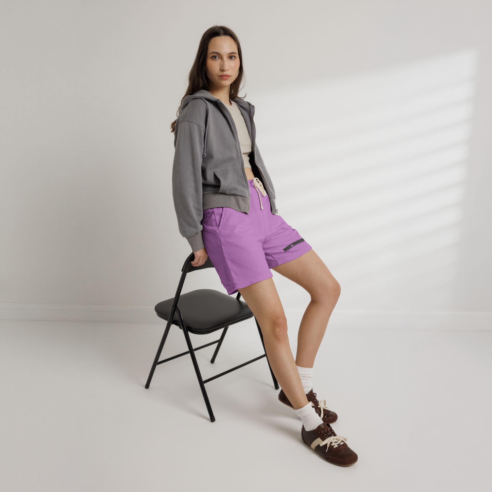 Trust Tomorrow Fleece Sweat Shorts