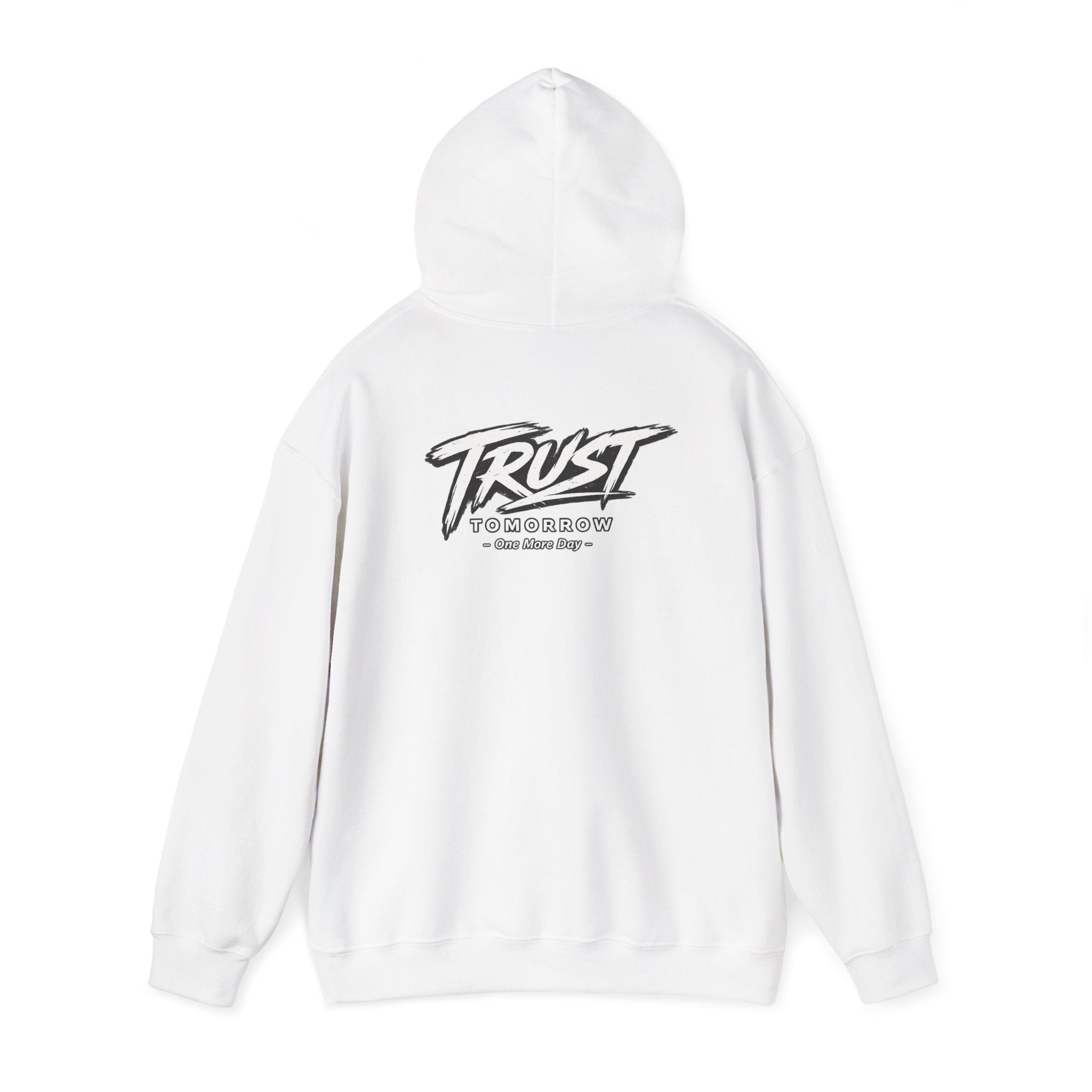 Trust Tomorrow Hoodie — Graphic Pullover