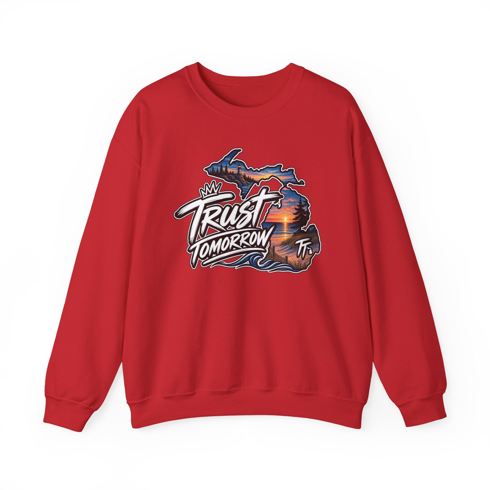 Michigan 'Trust Tomorrow' Graphic Sweatshirt