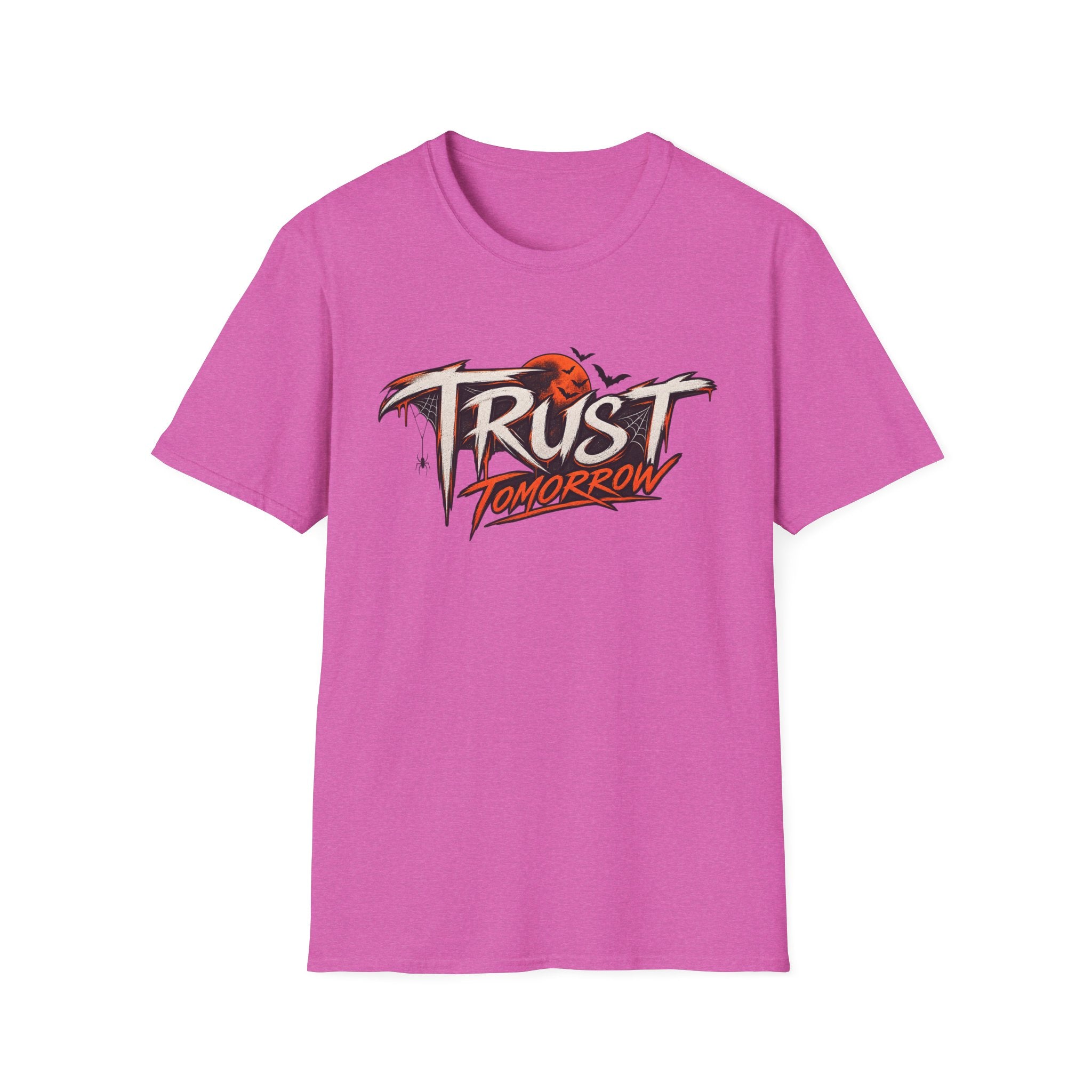 Trust Tomorrow T-Shirt — Inspirational Graphic Tee with Sunrise Design