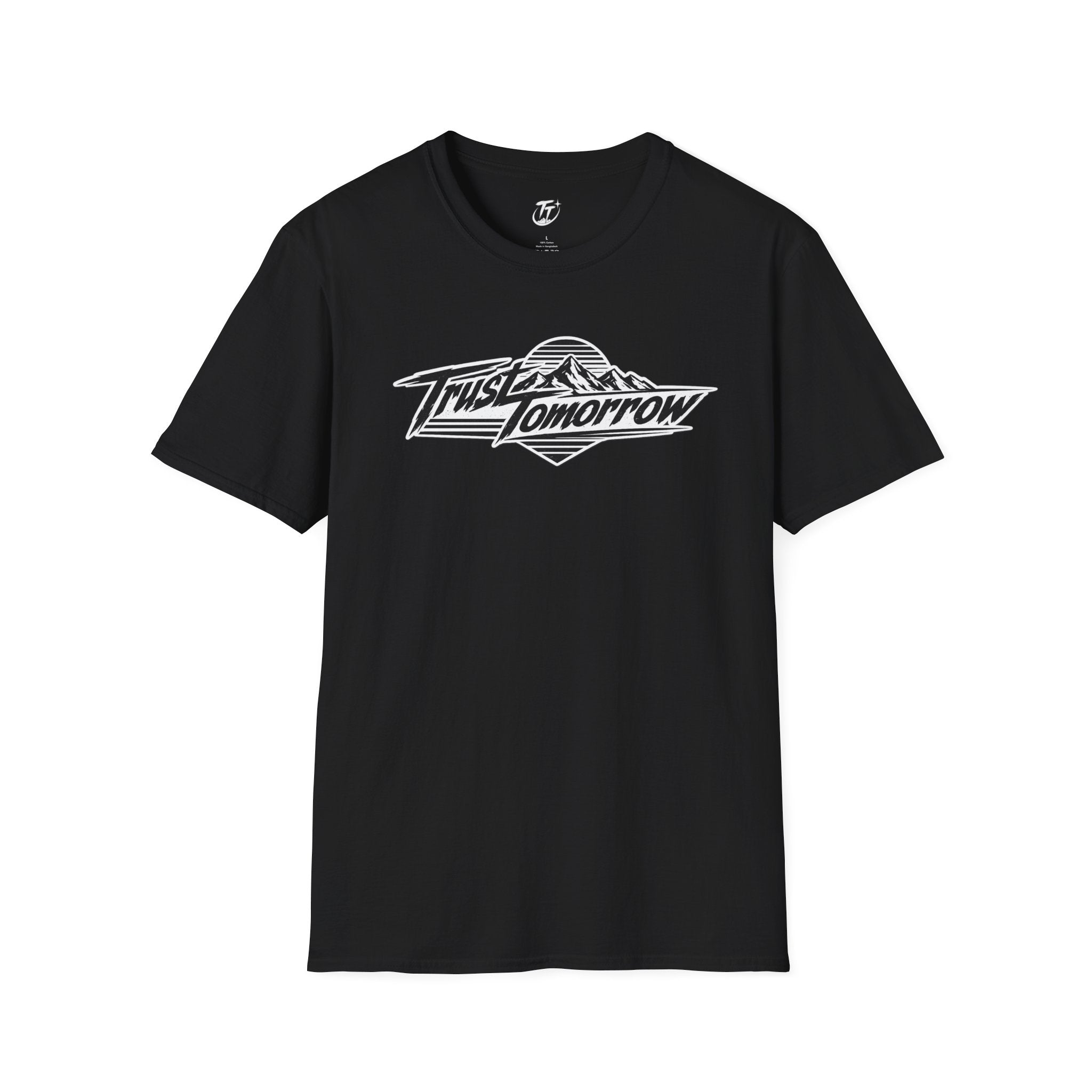 Trust Tomorrow T-Shirt — Vintage Mountain Motivation tee