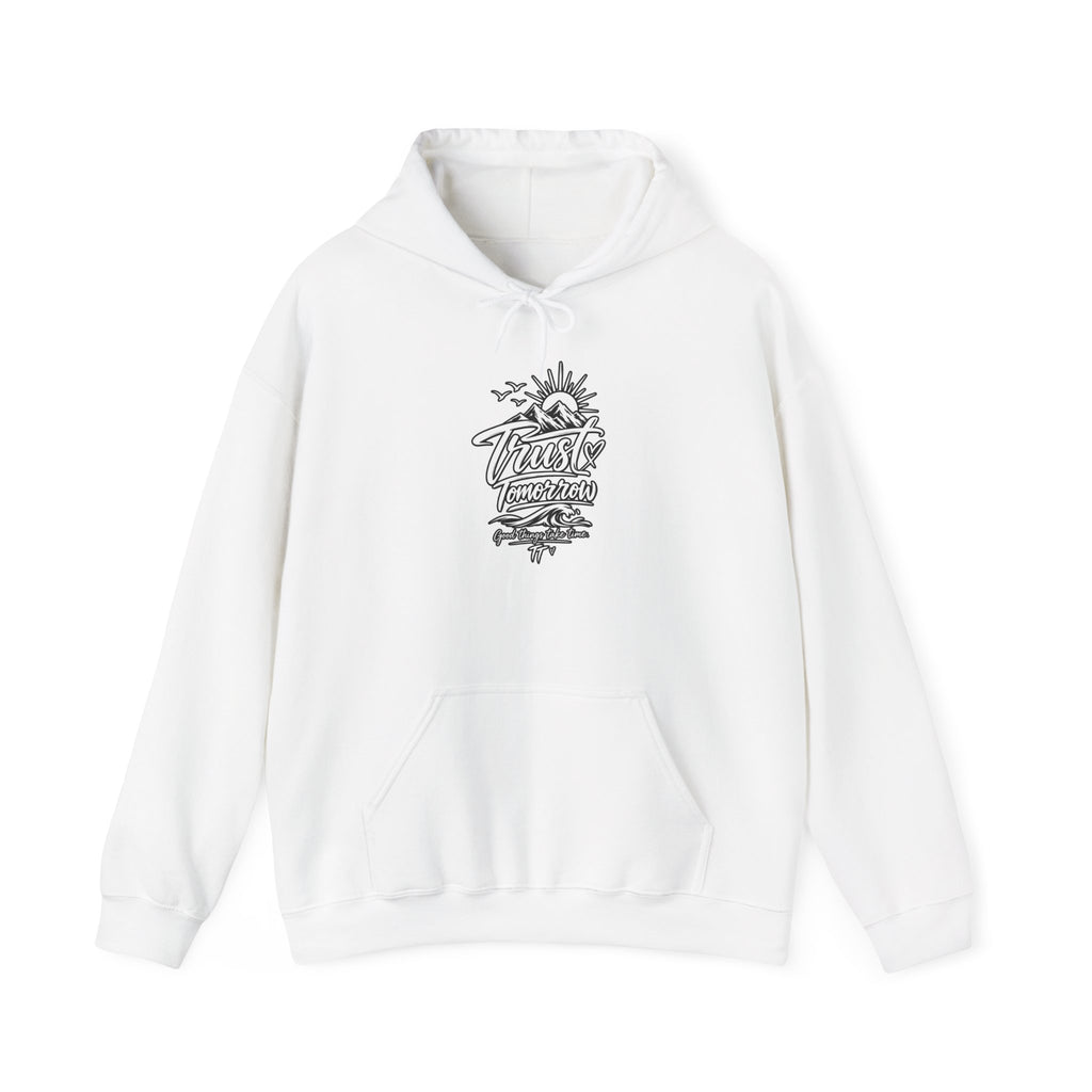 Coastal Sunset Surf Hoodie — 'Endless Summer' Graphic Hooded Sweatshirt
