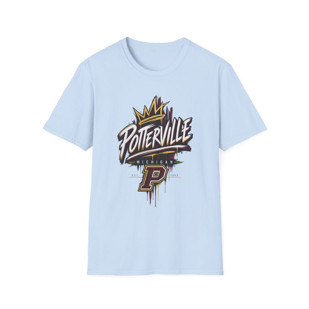 Potterville Crown Logo T-Shirt