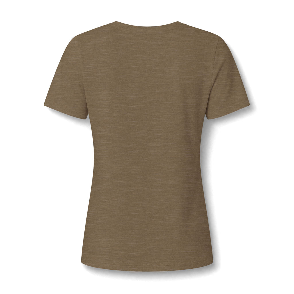 Trust Tomorrow Floral V-Neck Tee — Inspirational Women's Graphic Shirt