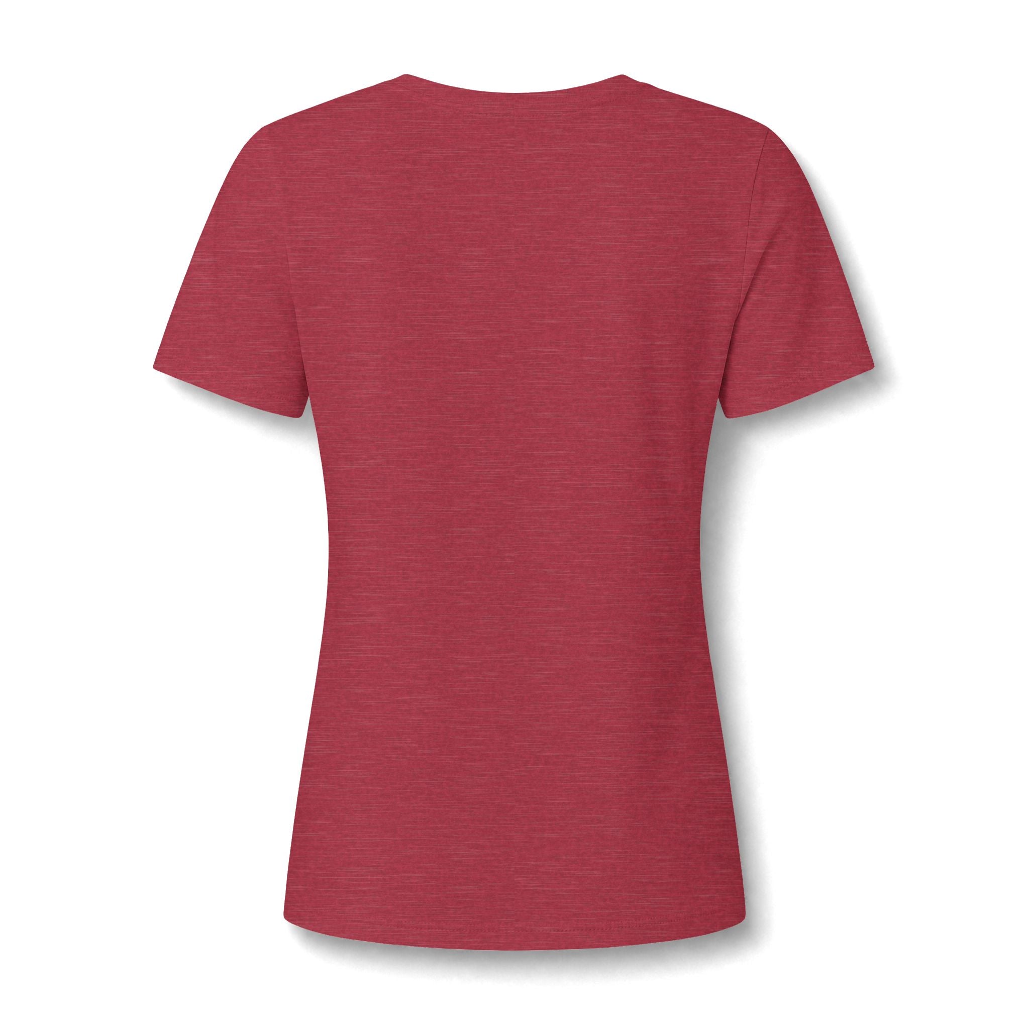 Women's V-Neck Tee — 'Trust Tomorrow' Sunrise Graphic Comfort Shirt