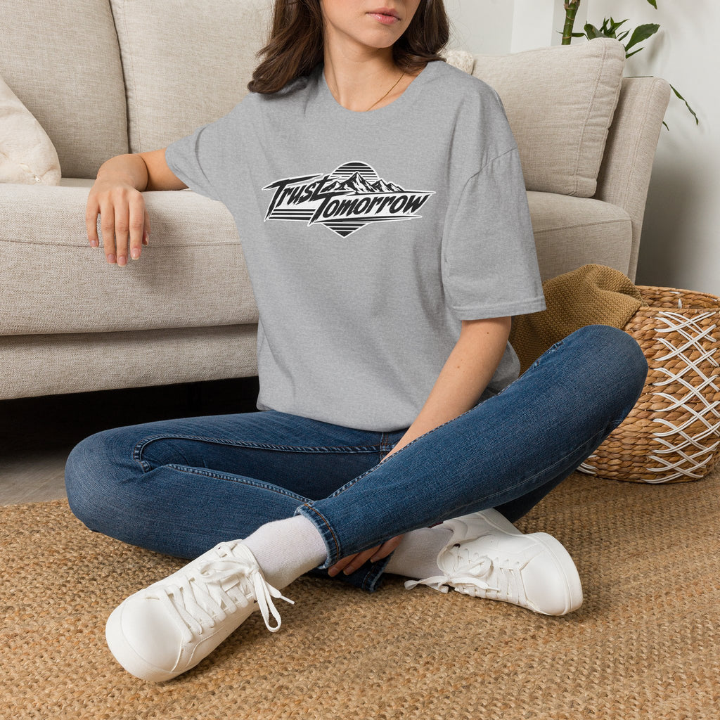 Trust Tomorrow T-Shirt — Vintage Mountain Motivation tee