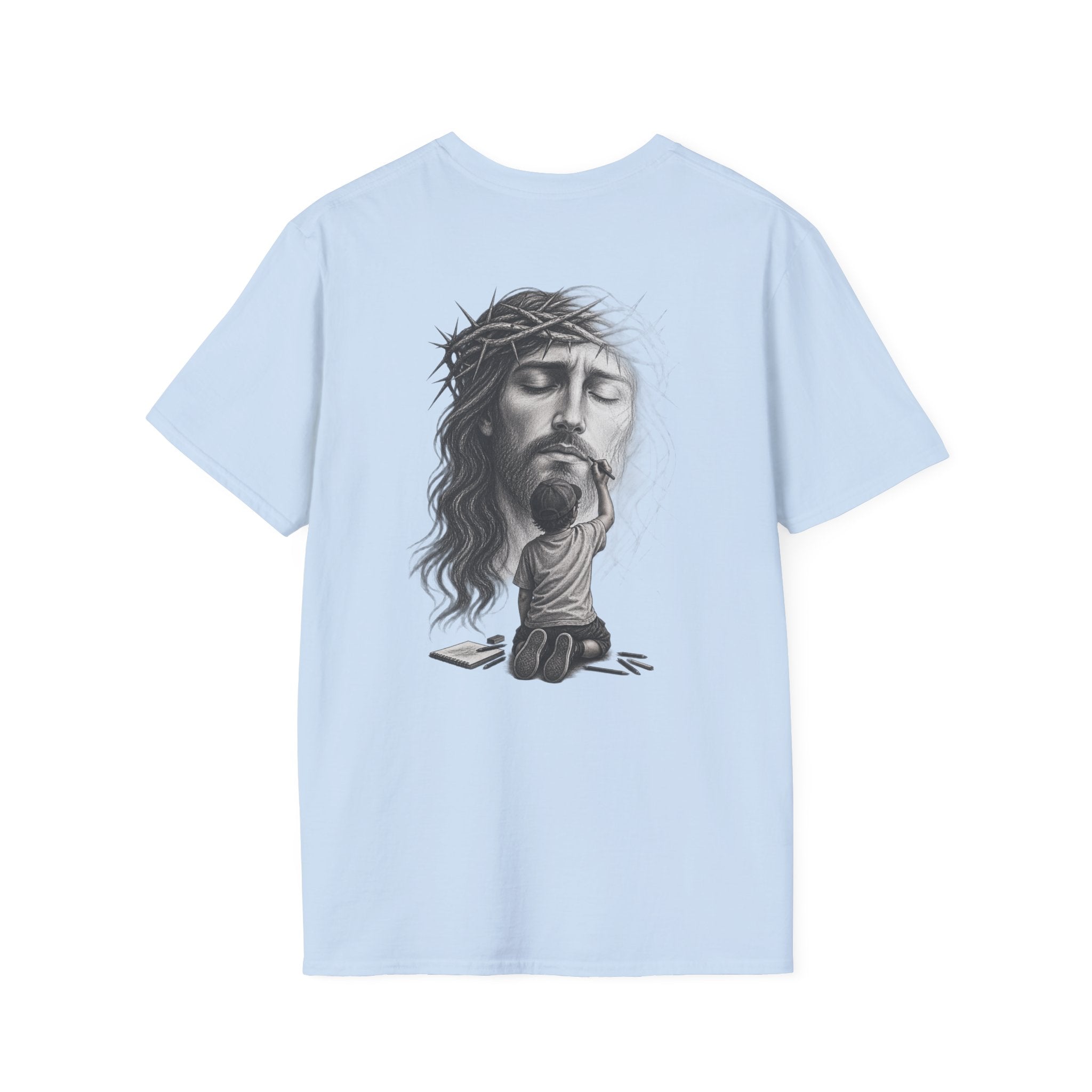 Trust Tomorrow T-Shirt — Inspirational Script Tee for Optimism & Mental Wellness
