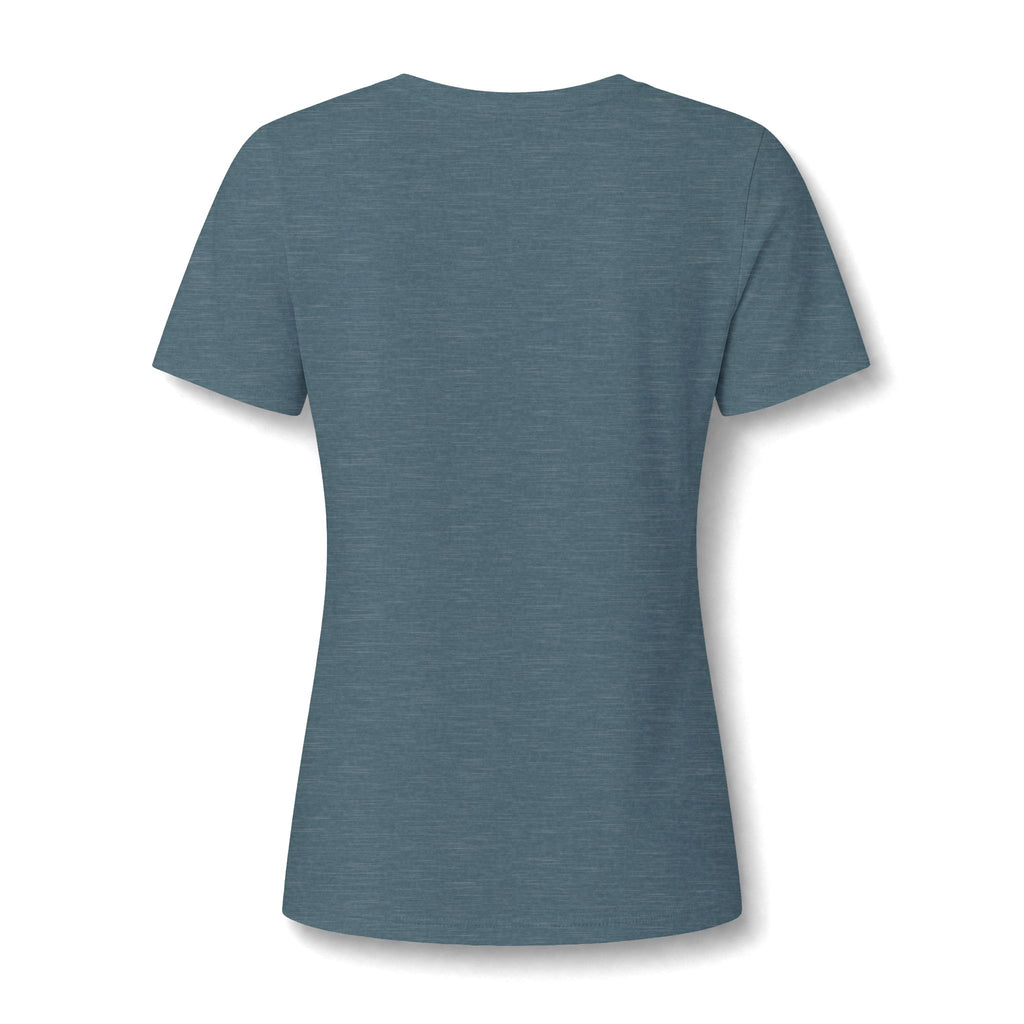 Trust Tomorrow Floral V-Neck Tee — Inspirational Women's Graphic Shirt
