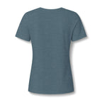 Trust Tomorrow Floral V-Neck Tee — Inspirational Women's Graphic Shirt
