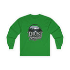 Trust Tomorrow Long Sleeve Tee — Vintage Mountain Graphic