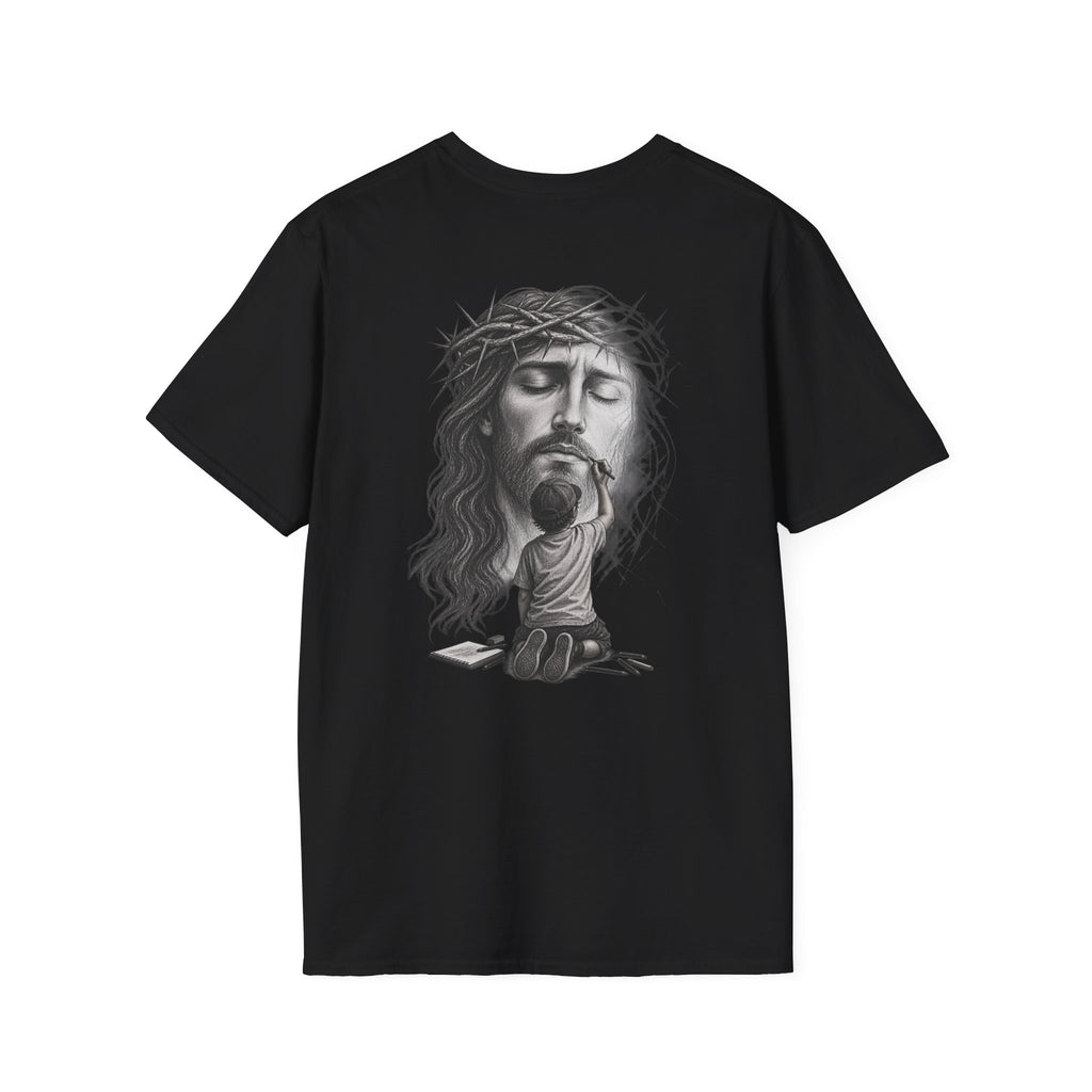 Trust Tomorrow T-Shirt — Inspirational Script Tee for Optimism & Mental Wellness