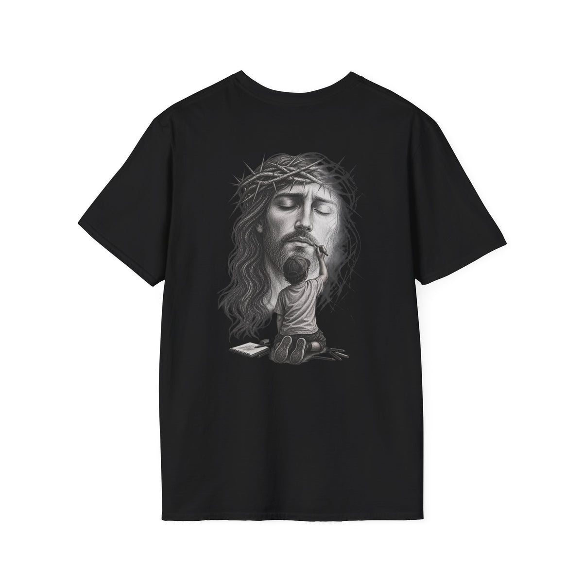 Trust Tomorrow T-Shirt — Inspirational Script Tee for Optimism & Mental Wellness