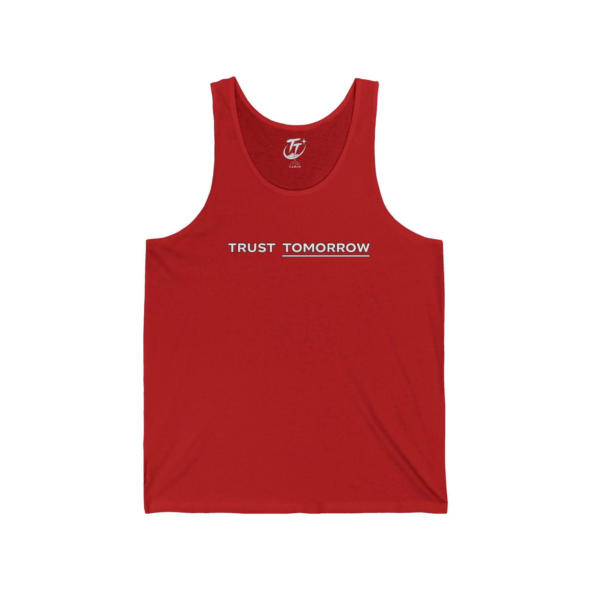 Trust Tomorrow Motivational Tank Top