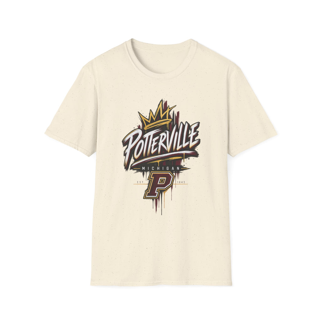 Potterville Crown Logo T-Shirt