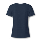Women's V-Neck Tee — 'Trust Tomorrow' Sunrise Graphic Comfort Shirt
