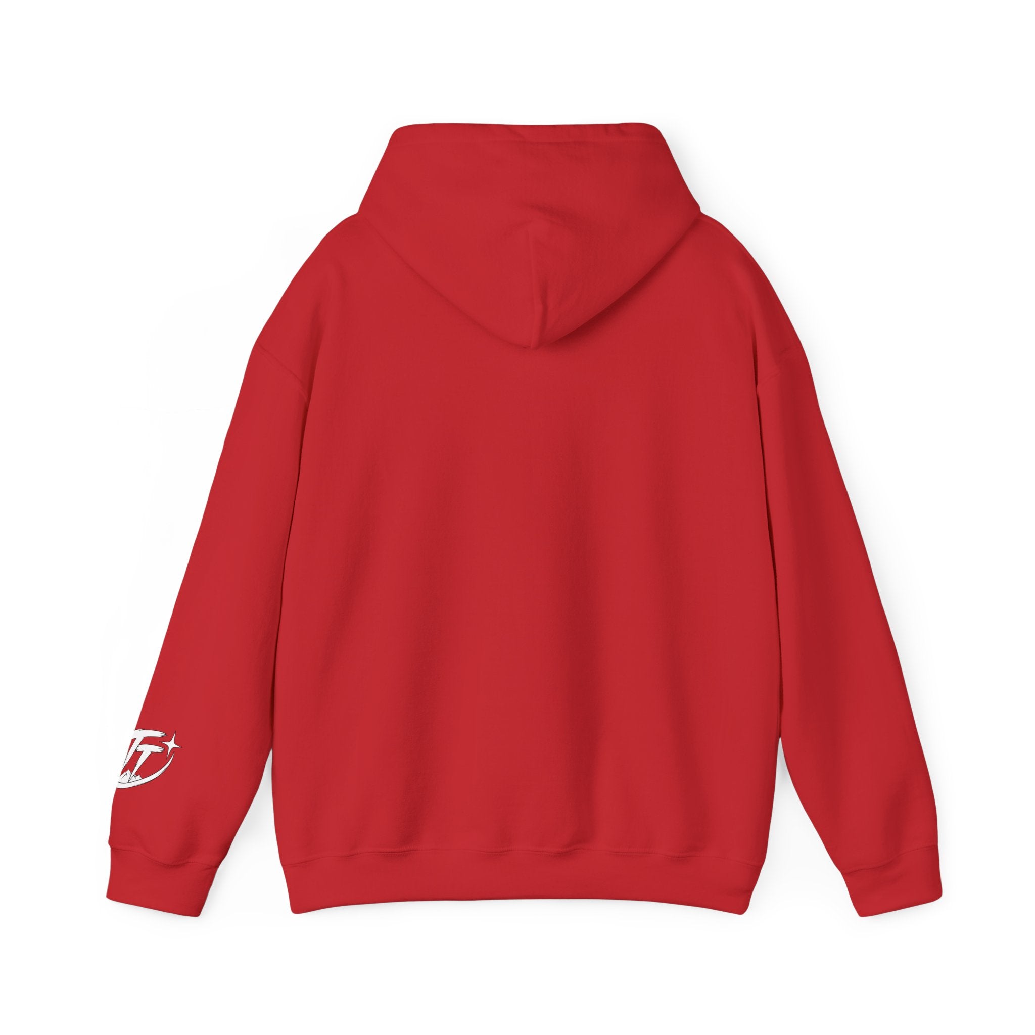 Trust Tomorrow Hoodie — Minimal White Pullover with Subtle Text