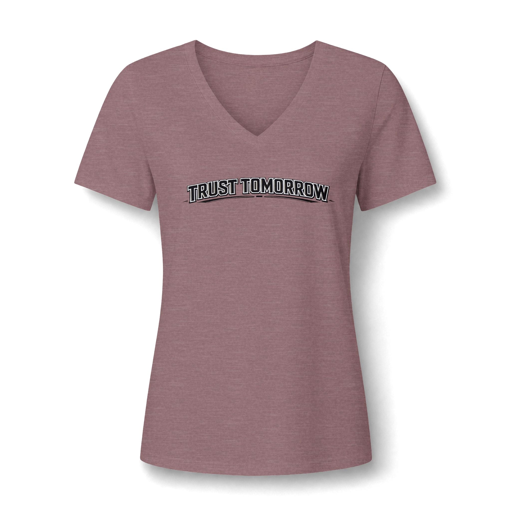 Trust Tomorrow Women's V-Neck Tee