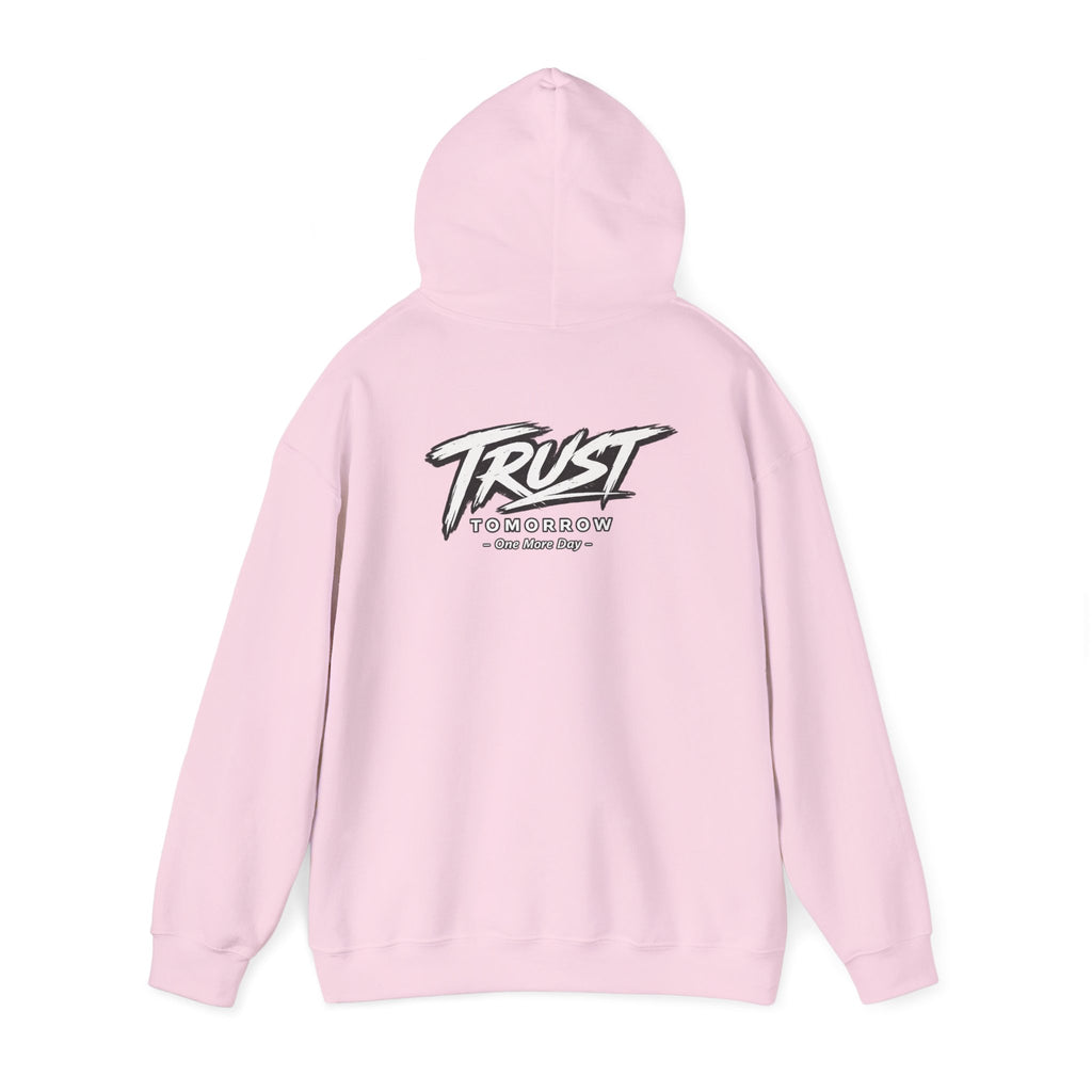 Trust Tomorrow Hoodie — Graphic Pullover