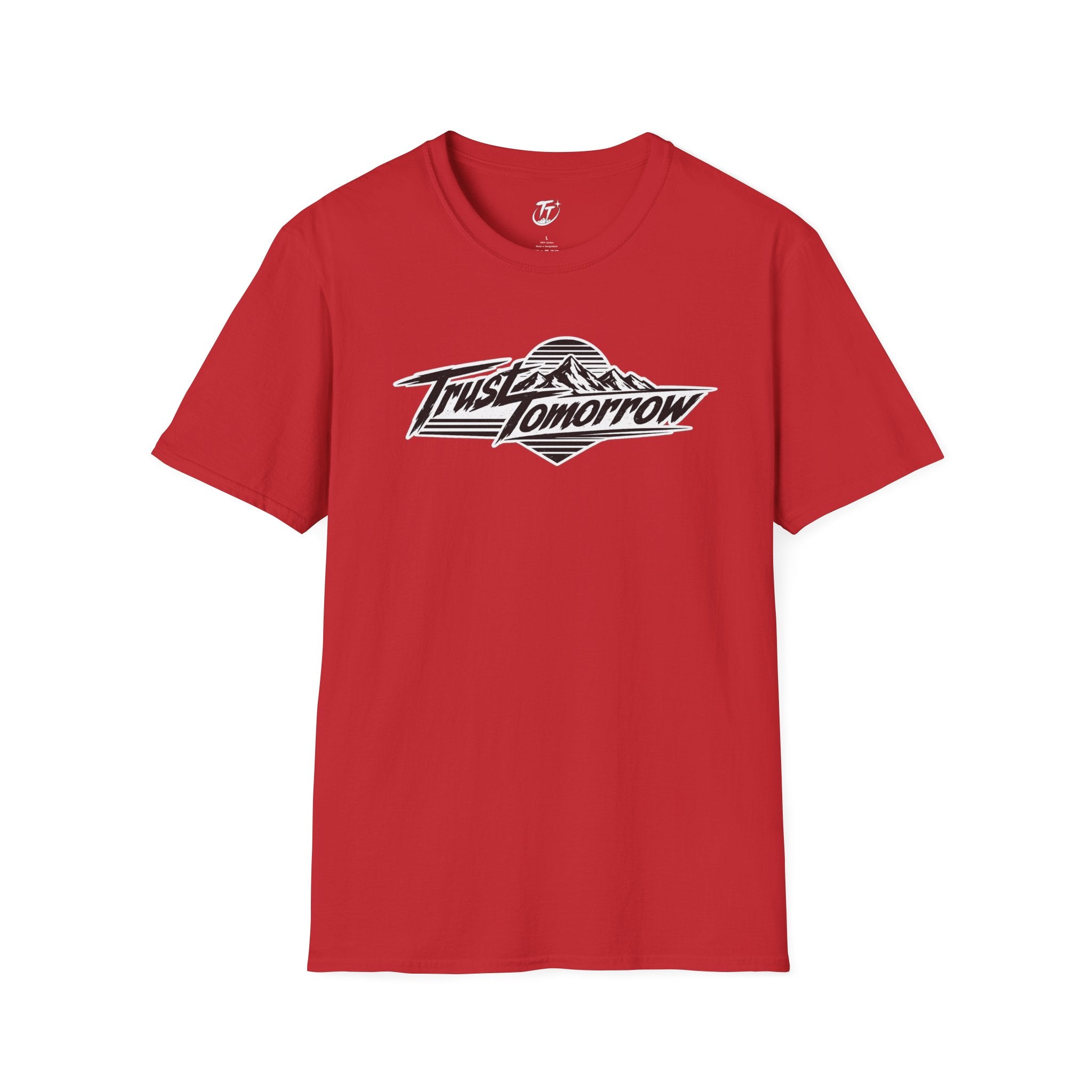 Trust Tomorrow T-Shirt — Vintage Mountain Motivation tee