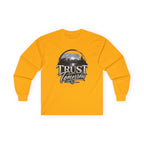 Trust Tomorrow Long Sleeve Tee — Vintage Mountain Graphic