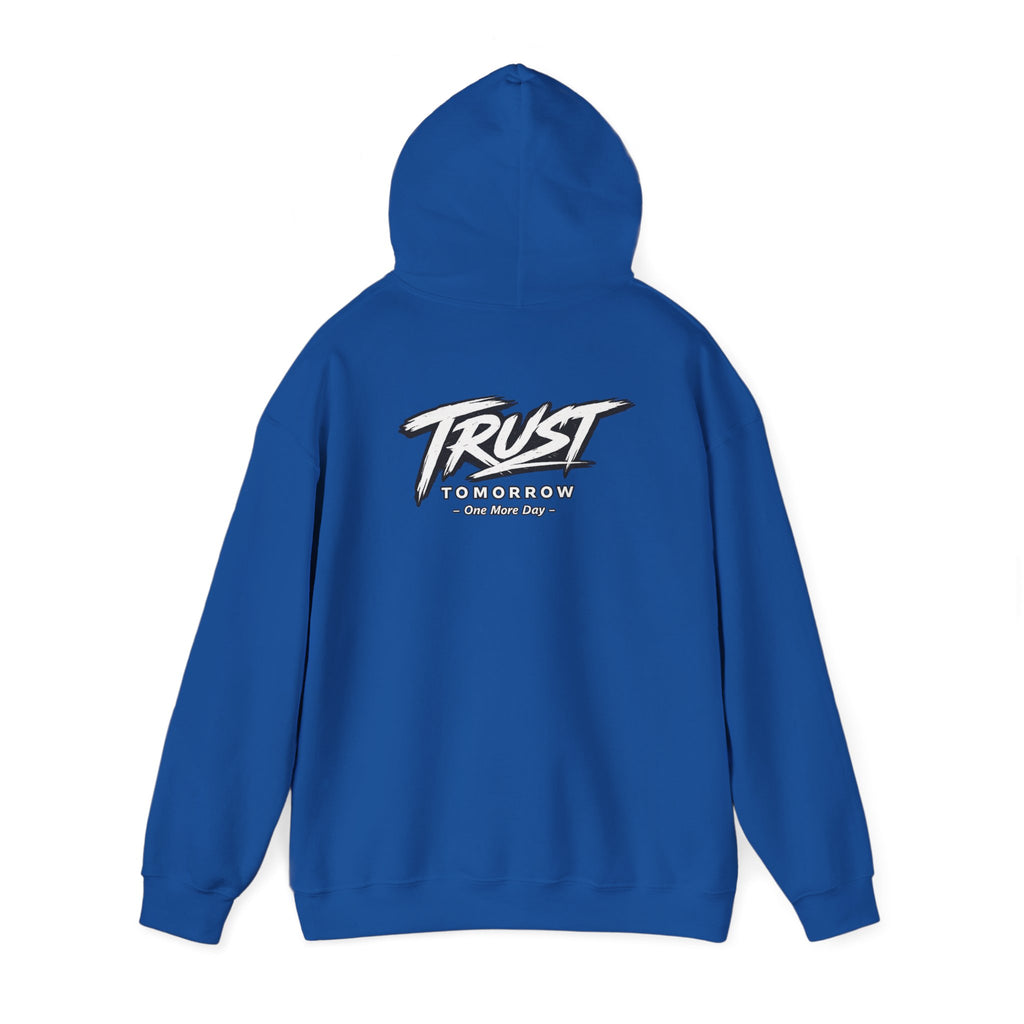 Trust Tomorrow Hoodie — Graphic Pullover
