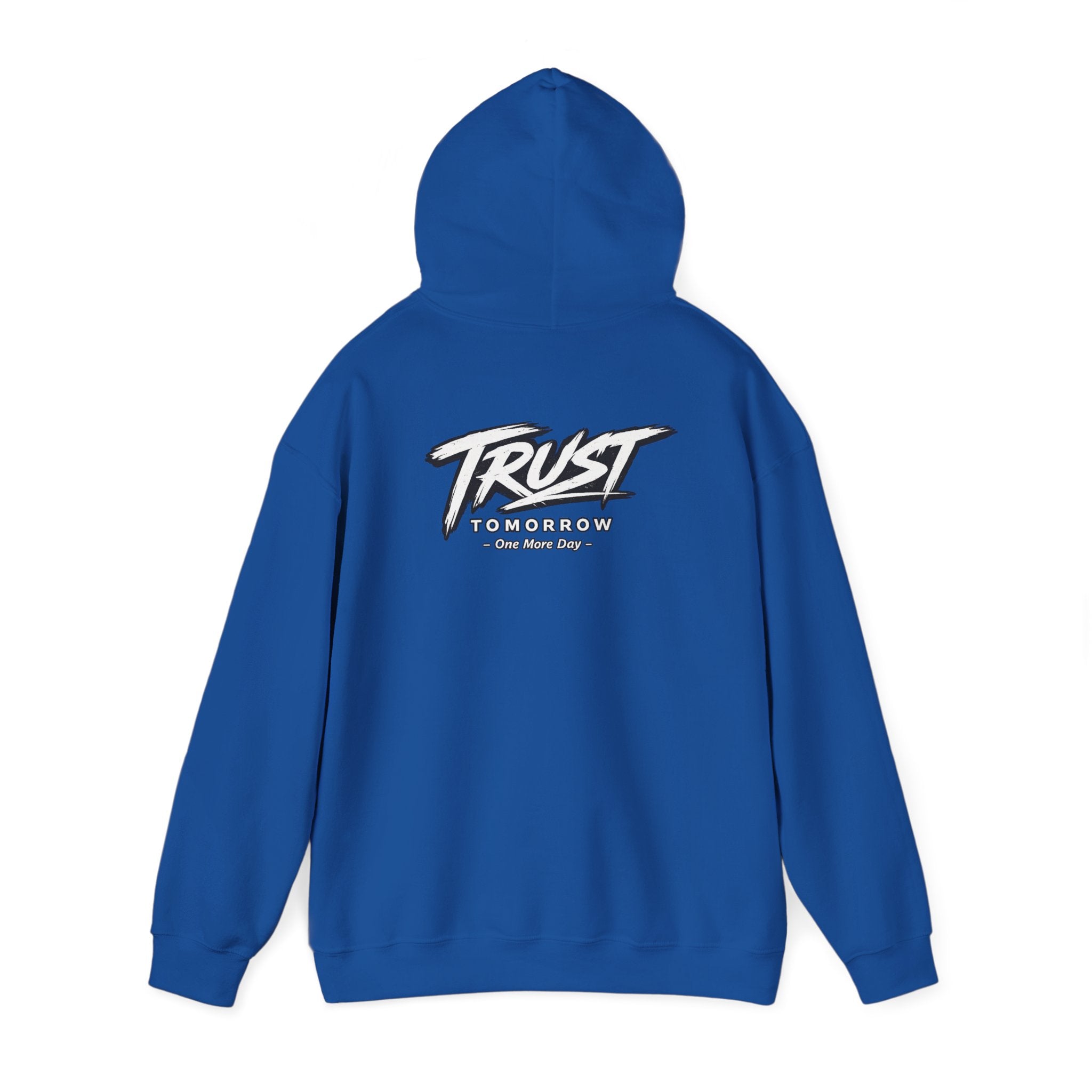 Trust Tomorrow Hoodie — Graphic Pullover