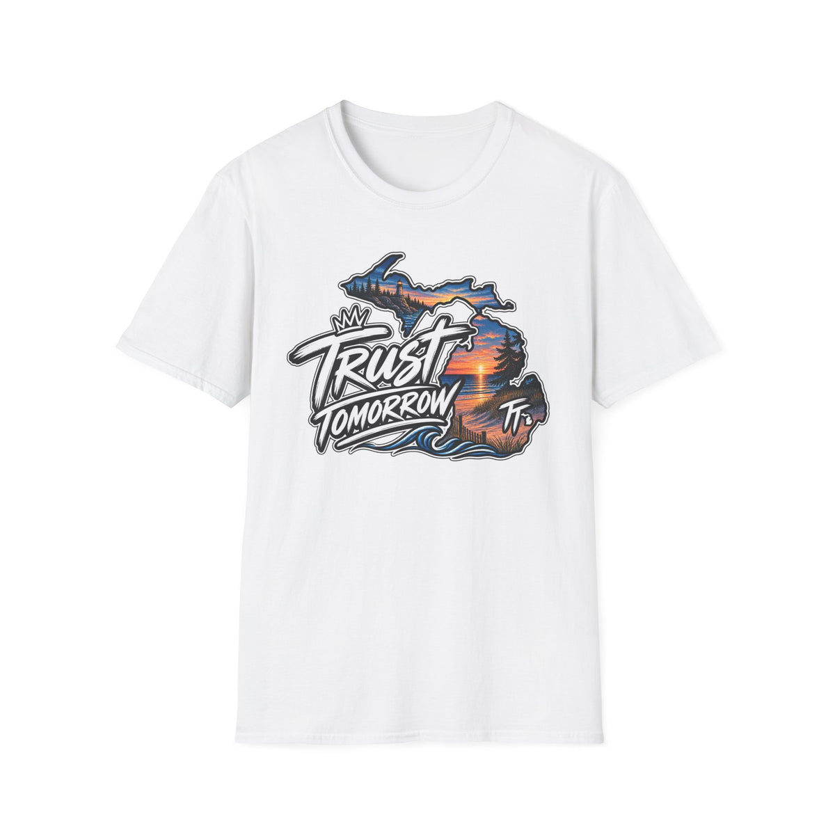 Trust Tomorrow Michigan Sunset T-Shirt
