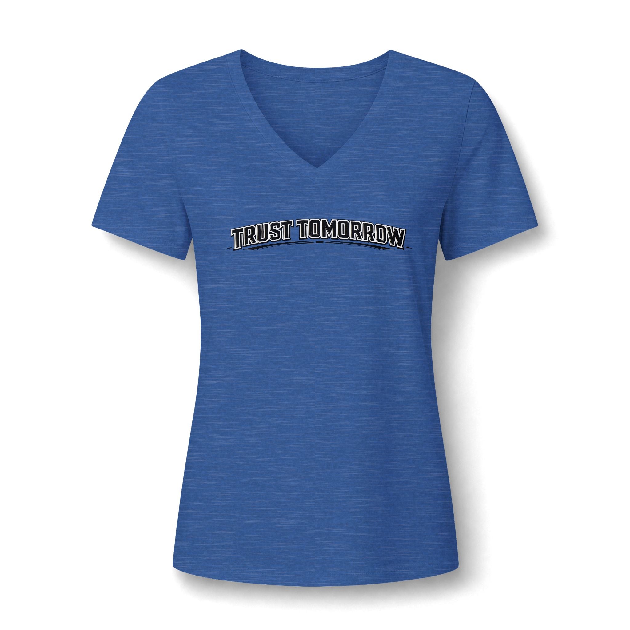 Trust Tomorrow Women's V-Neck Tee