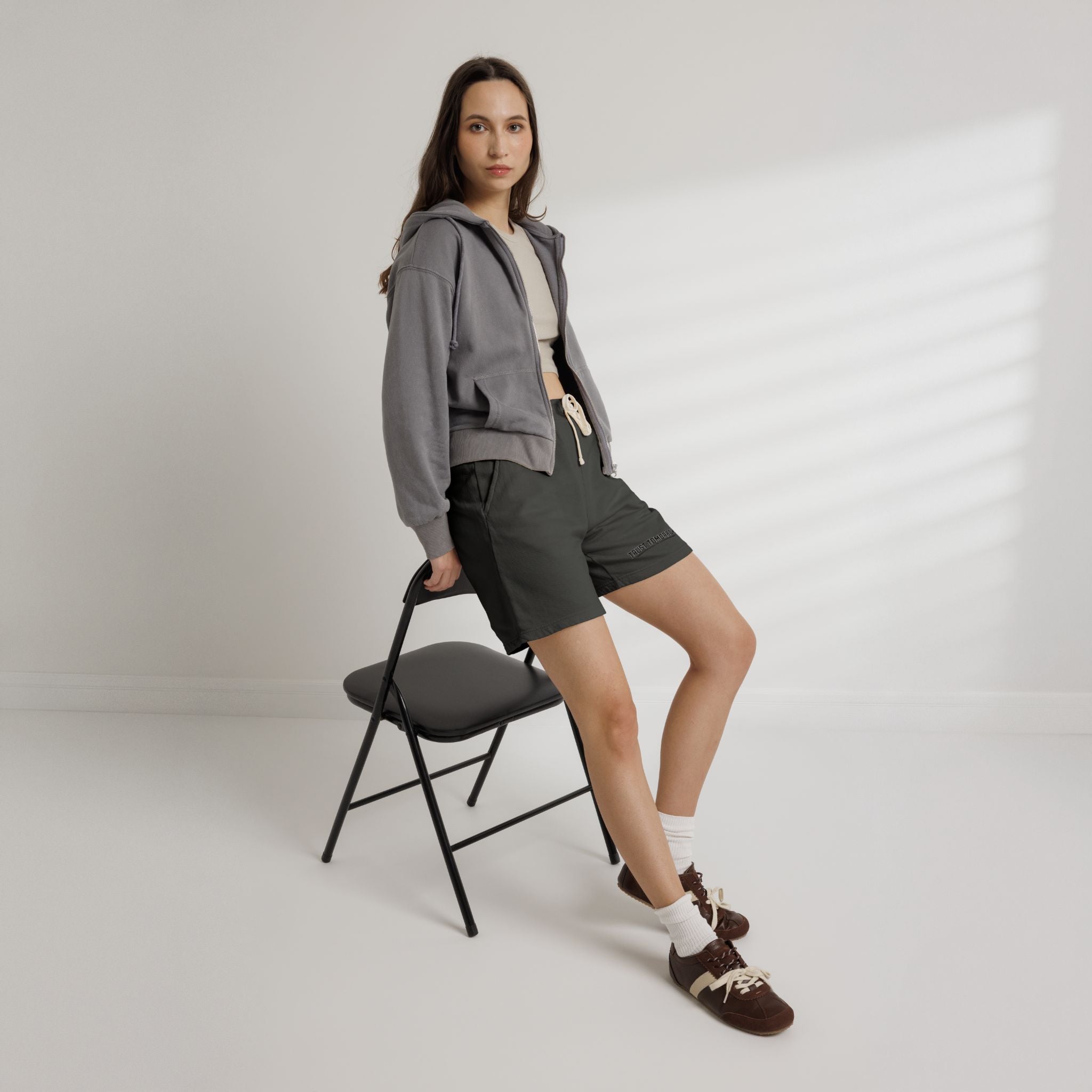 Trust Tomorrow Fleece Sweat Shorts