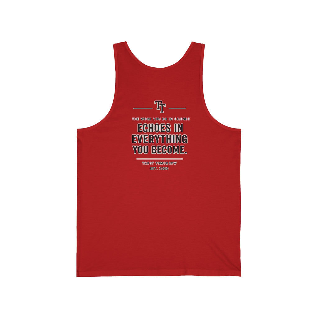 Trust Tomorrow Motivational Tank Top