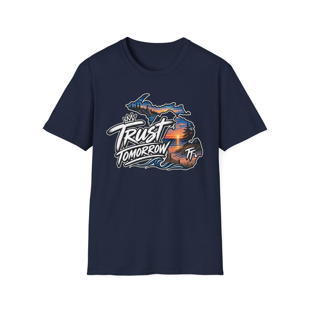 Trust Tomorrow Michigan Sunset T-Shirt