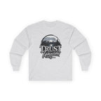 Trust Tomorrow Long Sleeve Tee — Vintage Mountain Graphic