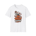Halloween Skeletons Pumpkin T‑Shirt — “Trust Tomorrow” Graphic Tee