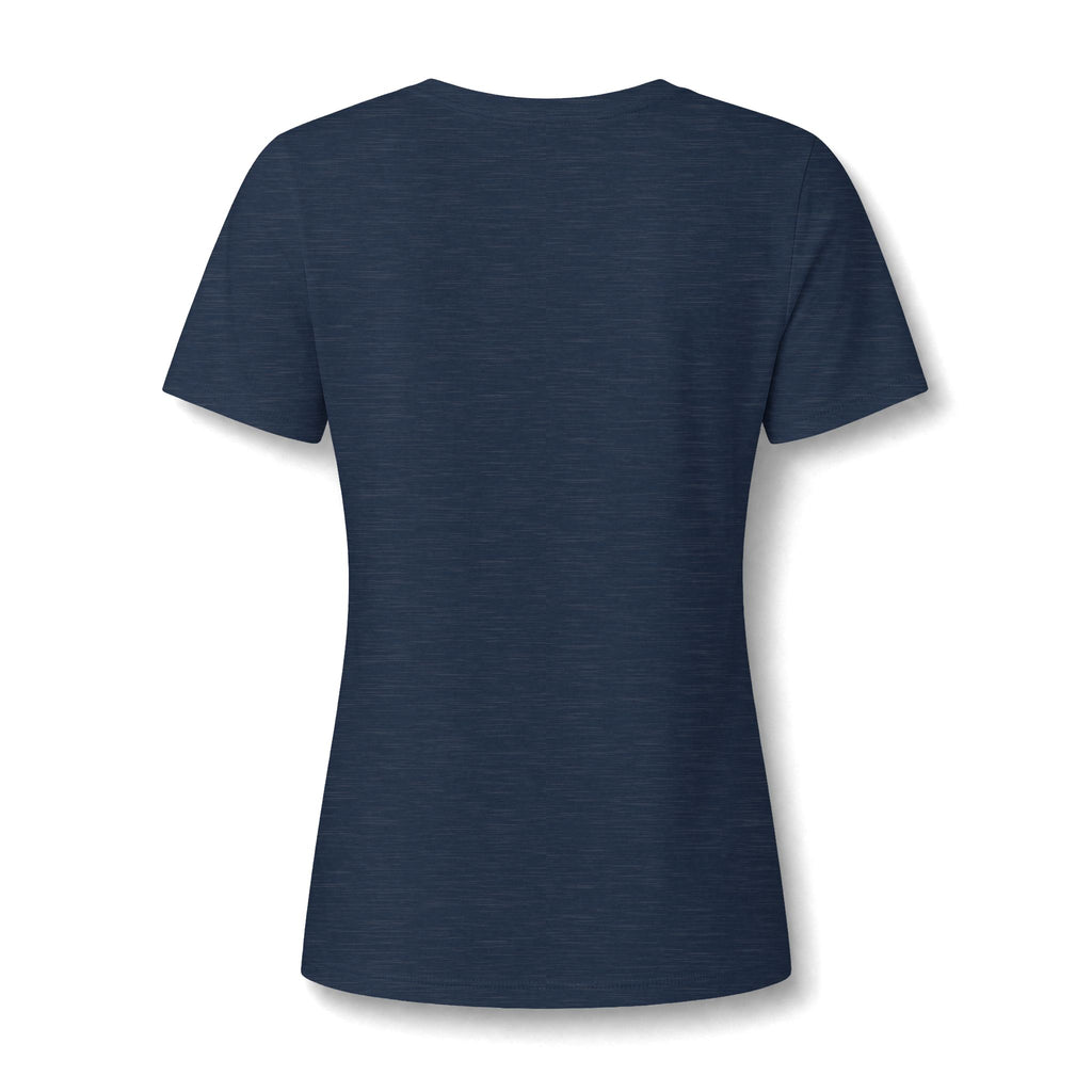 Trust Tomorrow Floral V-Neck Tee — Inspirational Women's Graphic Shirt