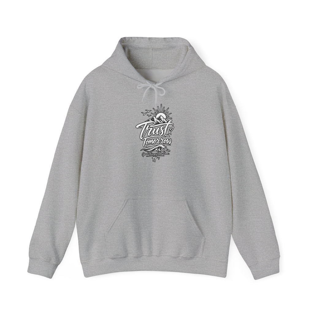 Coastal Sunset Surf Hoodie — 'Endless Summer' Graphic Hooded Sweatshirt