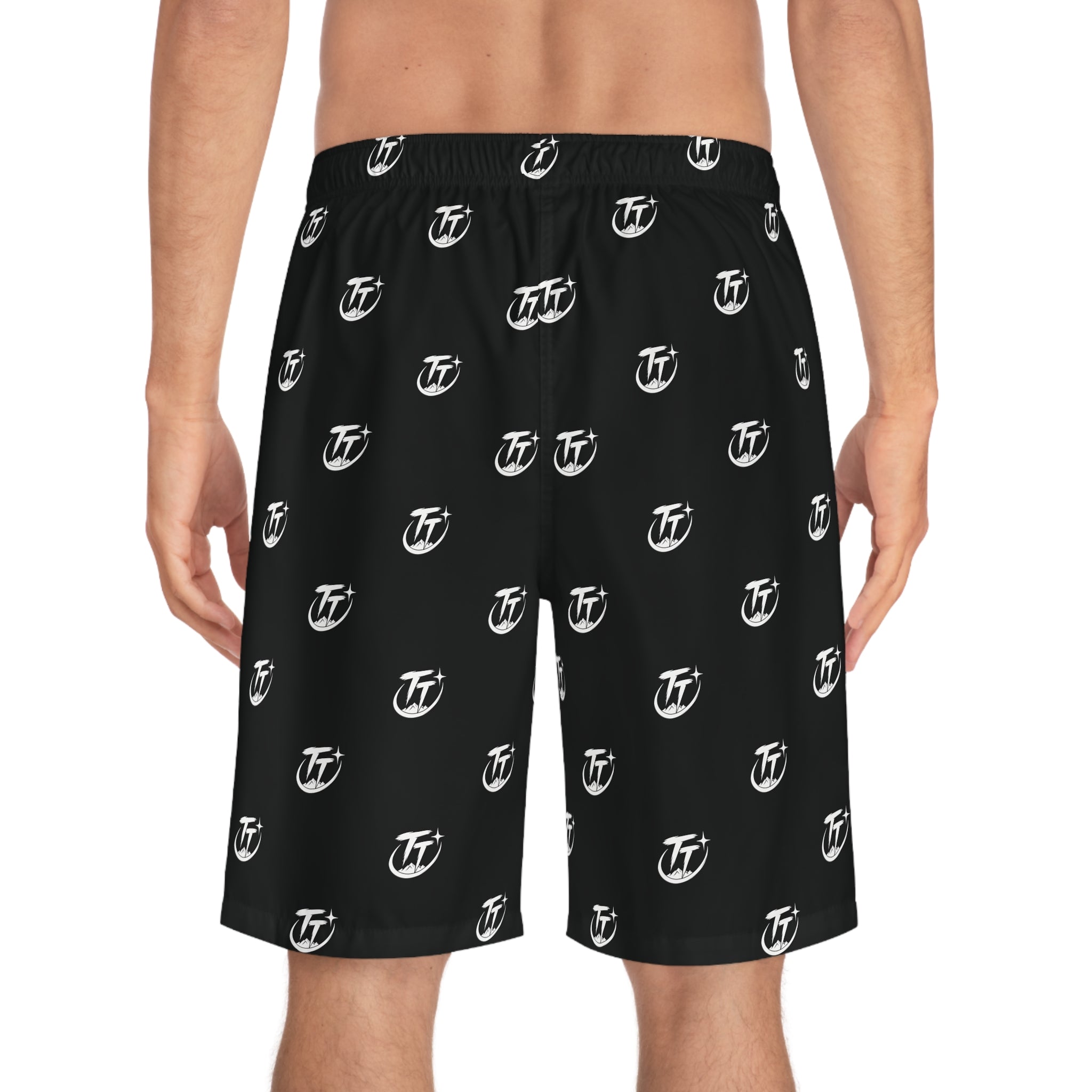 Trust Tomorrow Pattern Board Shorts