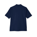 Men's White Polo Shirt with Subtle Chest Logo — Classic Piqué Golf & Work Polo