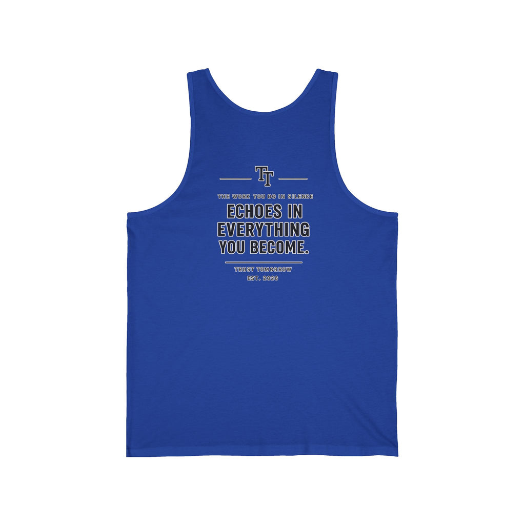 Trust Tomorrow Motivational Tank Top