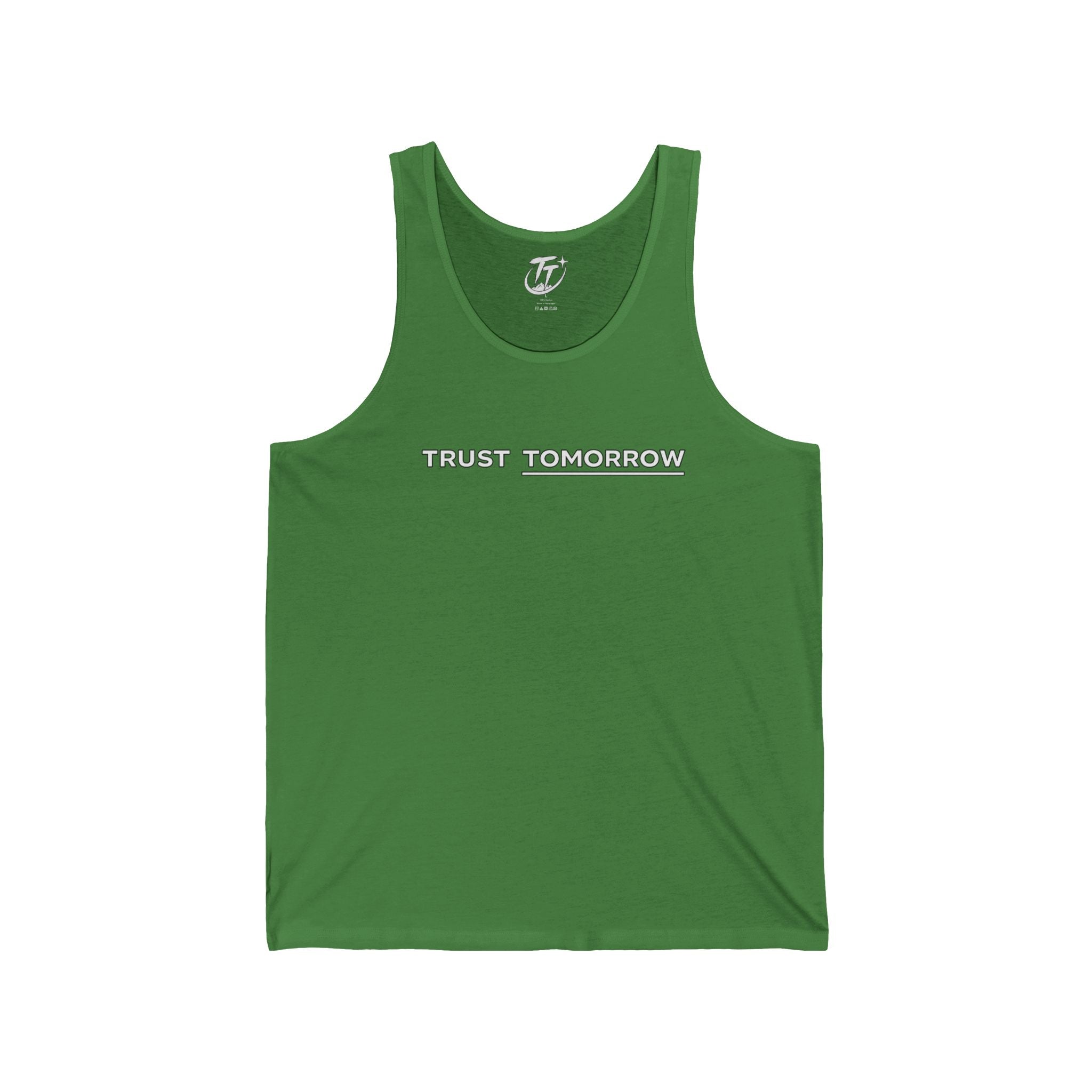 Trust Tomorrow Motivational Tank Top