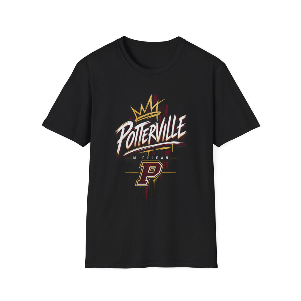 Potterville Crown Logo T-Shirt
