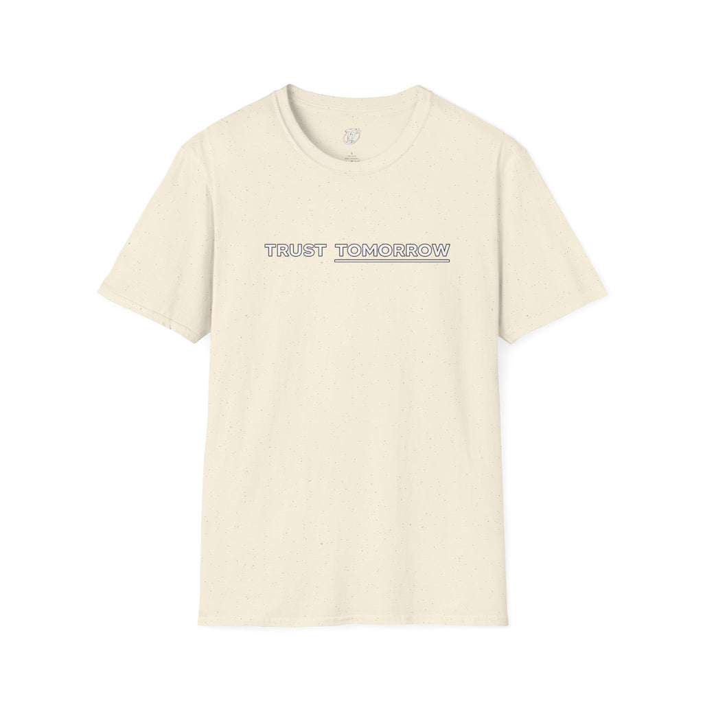 Trust Tomorrow T‑Shirt — Minimal Inspirational Graphic Tee