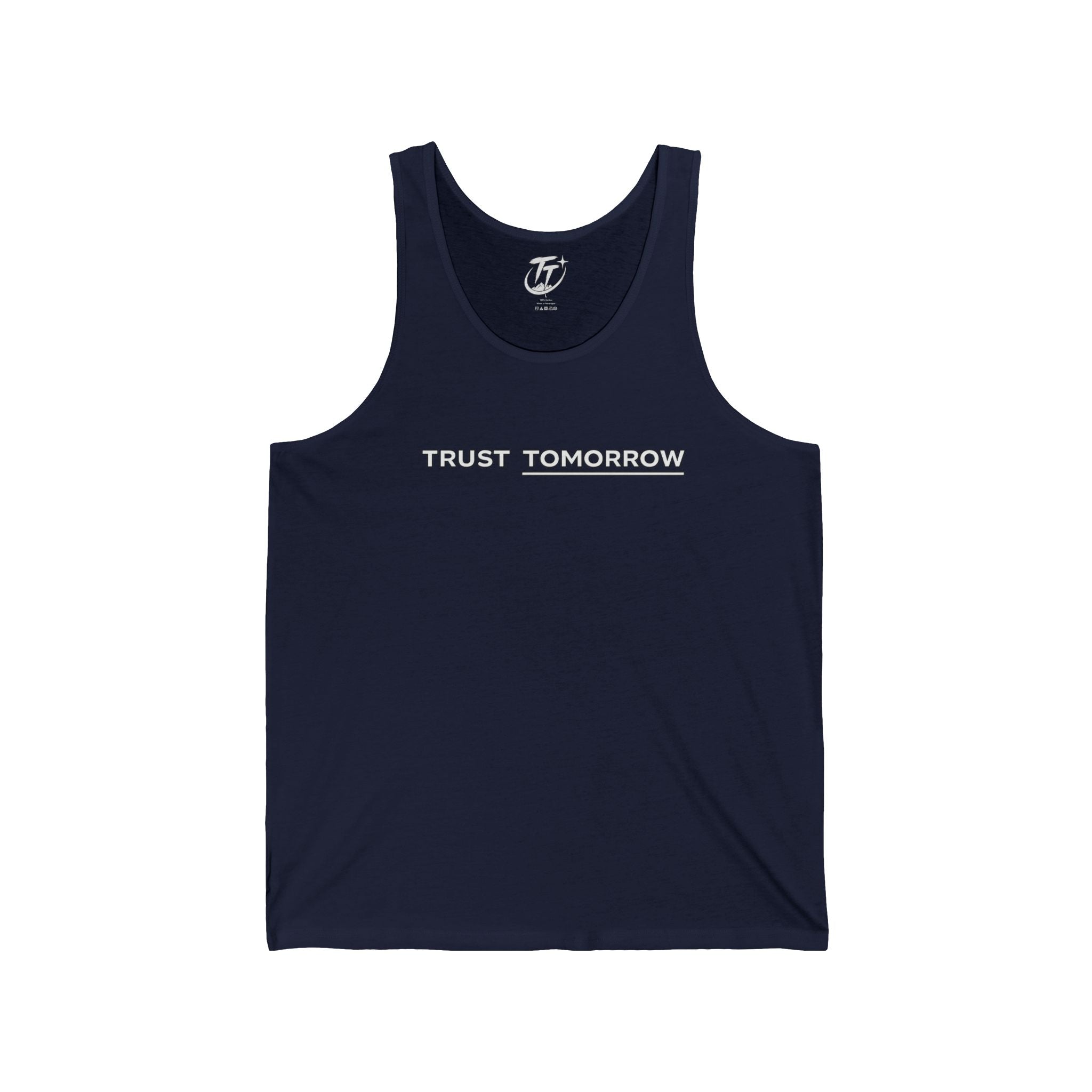 Trust Tomorrow Motivational Tank Top